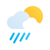 Previsão para Domingo, 25 de Outubro de 2020: Pancadas de Chuva a Tarde